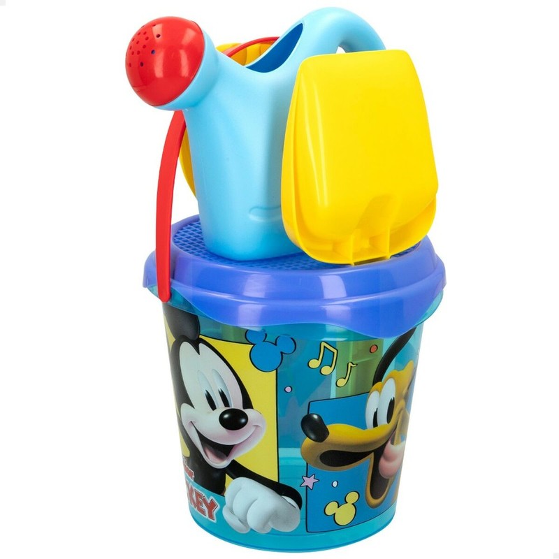 Juguetes Exterior Niños: Set de Playa Mickey Mouse con Accesorios (16 piezas)