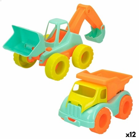Juguetes Exterior Niños Colorbaby - Set Camión y Excavadora de Playa - Compra online en MegaJuguetes