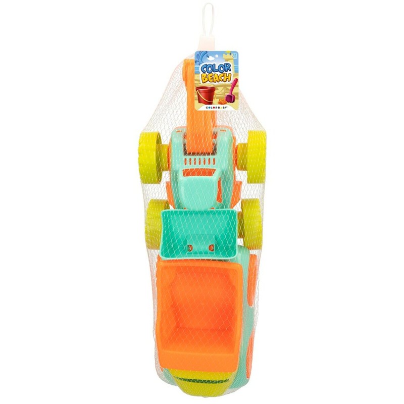 Juguetes Exterior Niños Colorbaby - Set Camión y Excavadora de Playa