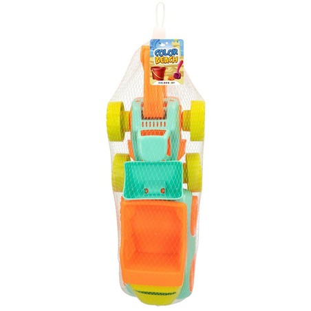 Juguetes Exterior Niños Colorbaby - Set Camión y Excavadora de Playa