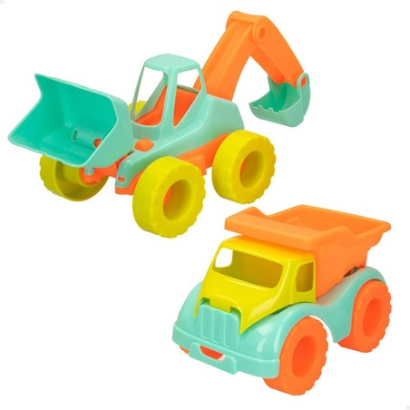 Juguetes Exterior Niños Colorbaby - Set Camión y Excavadora de Playa