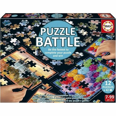 Puzzle Educa Battle Travel de 42 piezas para niños