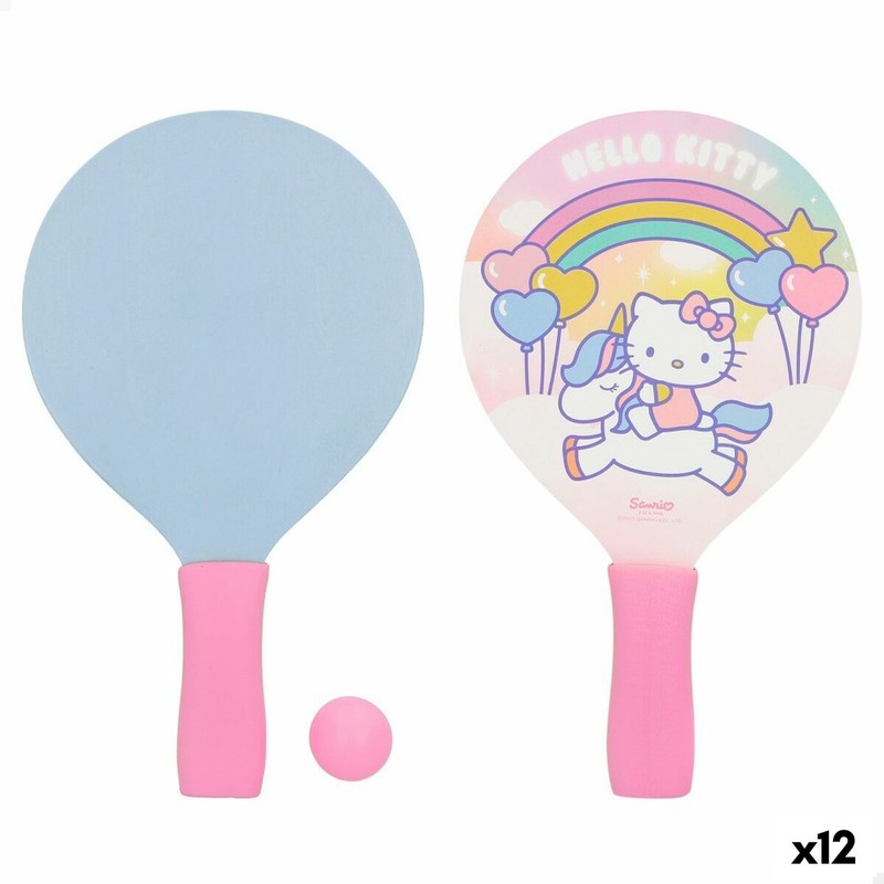 Juguetes Exterior Niños: Palas de Playa Hello Kitty Madera - Compra online en MegaJuguetes