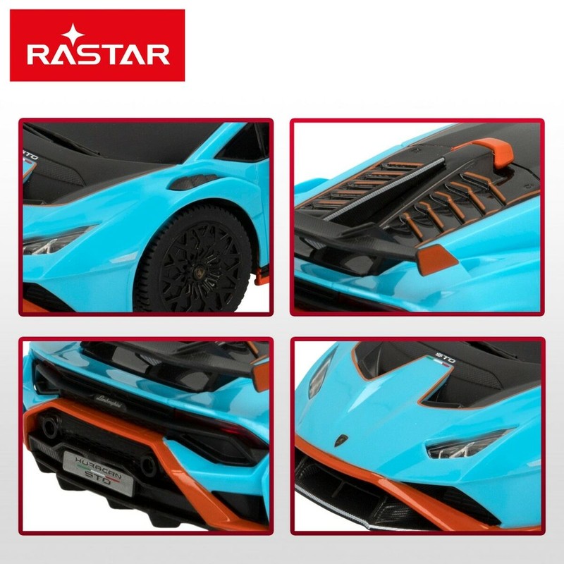 Coches Juguete Niños Lamborghini Huracán STO Teledirigido (4 Unidades)