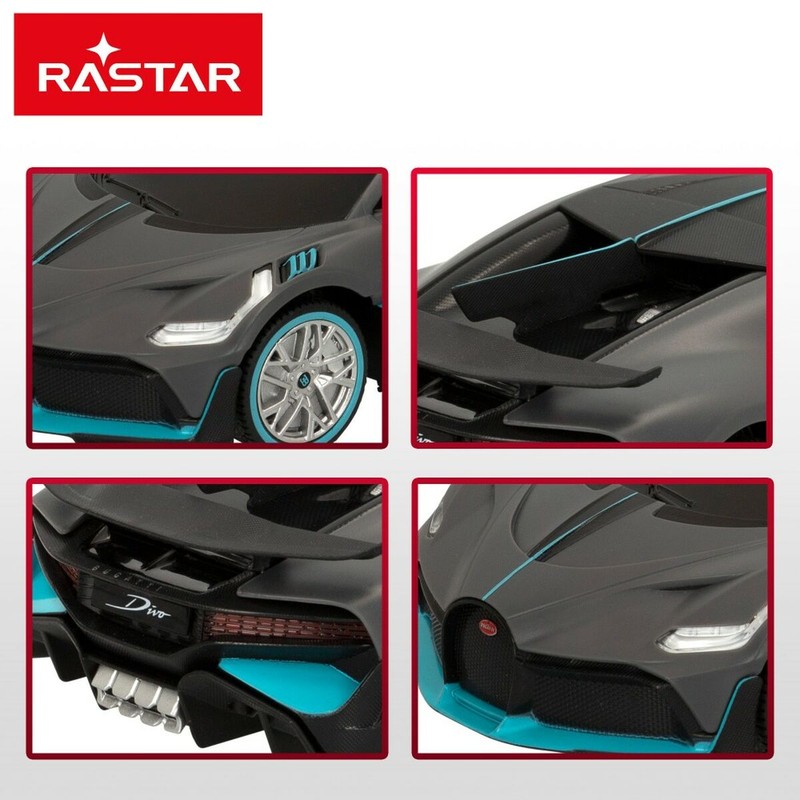 Coches Juguete Niños: Bugatti Teledirigido Divo (Pack 4)