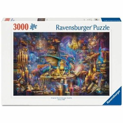 juguetes construcción niños puzzle dragon's library 3000 piezas