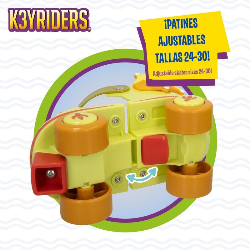 Juguetes Exterior Niños: Patines Pat Avenue Dragón Casco Ajustable (4 Unidades)