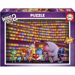 Puzzle 1000 Piezas Intensa-Mente 2: Vista frontal del embalaje con diseño de la película.