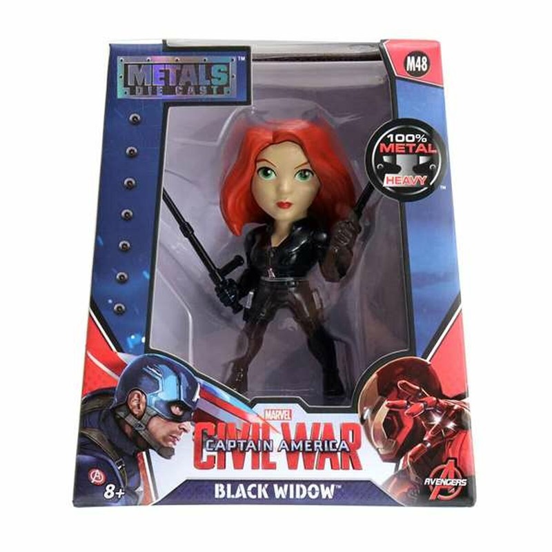 Figuras Acción Niños: Black Widow Civil War Metal 10 cm