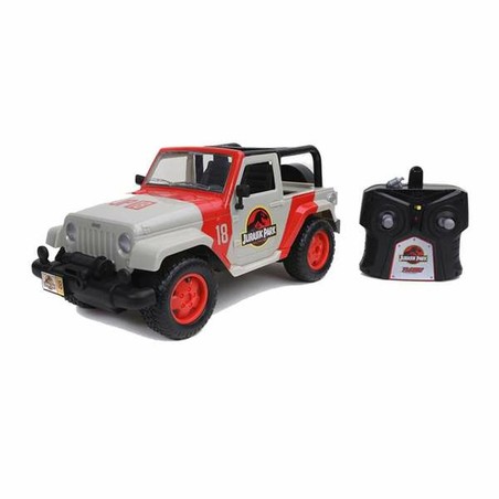 Coches Juguete Niños: Jeep Wrangler RC Jurassic World 1:16