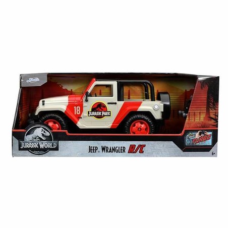 Coches Juguete Niños: Jeep Wrangler RC Jurassic World 1:16