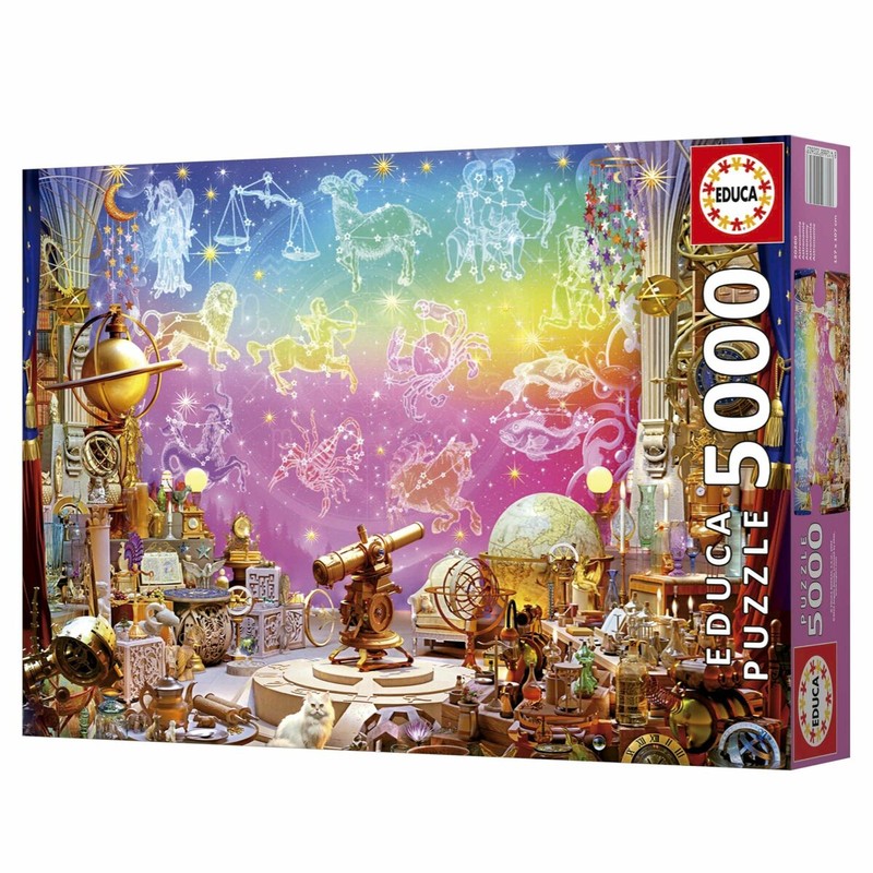 Juguete construcción motricidad fina para adultos: Montando el Puzzle Astrología