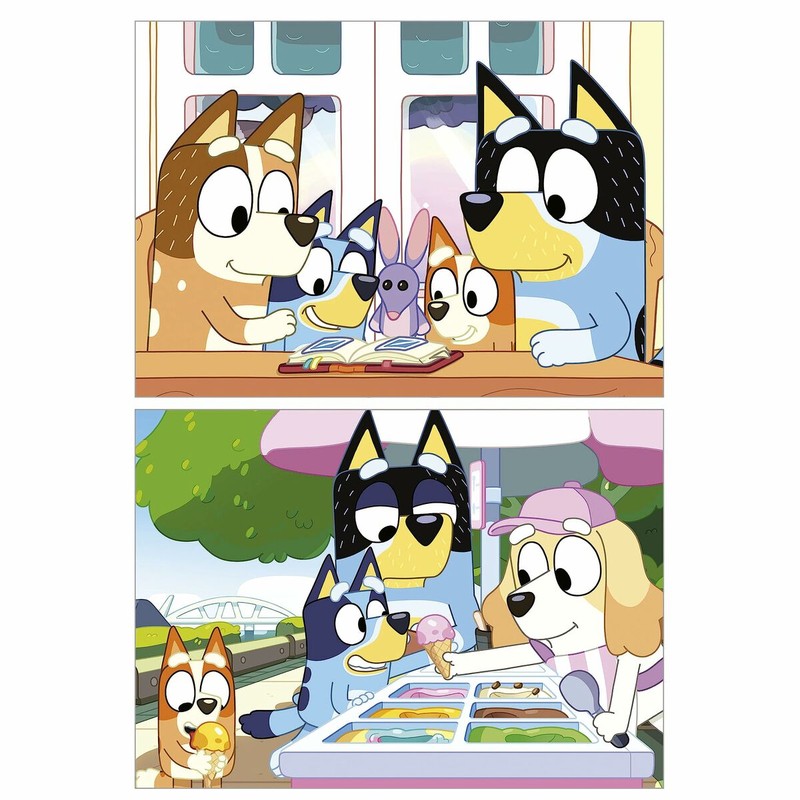 Puzzle Infantil Educa Bluey - Set de 2 Rompecabezas 48 Piezas