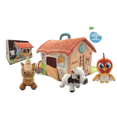 Figuras Acción Niños: Playset La Granja de Zenón Bandai