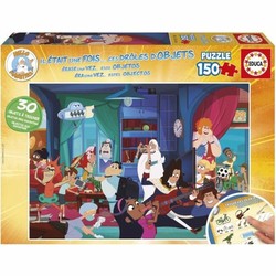 Juguetes construcción niños - Puzzle Educa Érase una vez con objetos divertidos