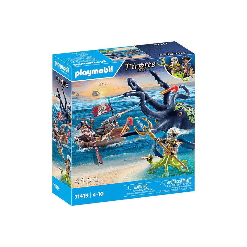 Figuras Acción Niños Playmobil Pirates 71419 – ¡Aventura Pirata! - Compra online en MegaJuguetes