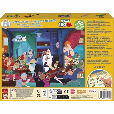 Juguete construcción motricidad fina: ensamblando piezas de puzzle para niños