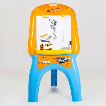 Pizarra manualidades niños Hot Wheels 3 Unidades
