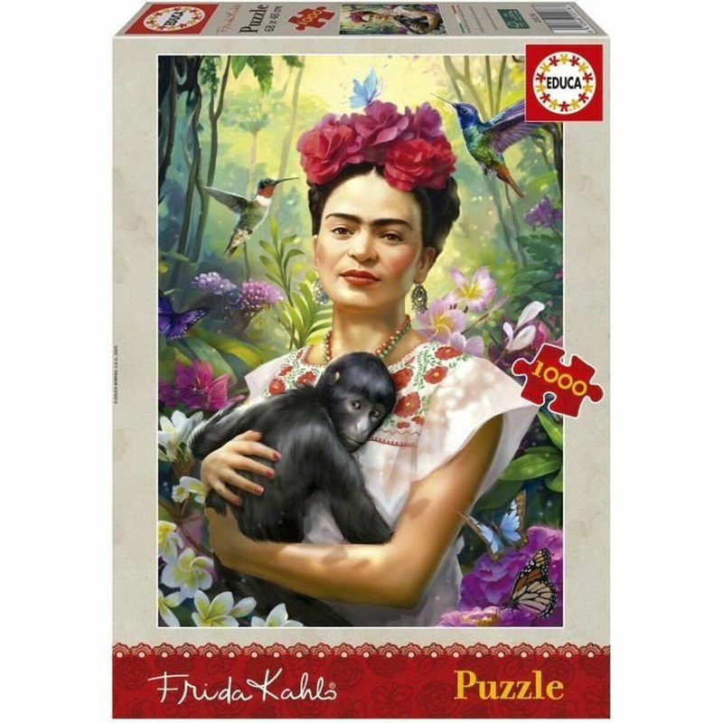 Juguetes Construcción Niños: Puzzle Educa El Jardín de la Vida 1000 Piezas