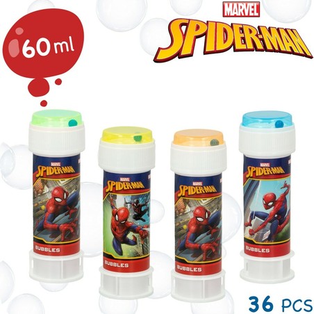 Juguetes Exterior Niños: Pompero Spider-Man 60ml - Pack Diversión Asegurada