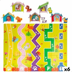 Puzzle Infantil Lisciani Giochi Granja 3D Montessori - Compra online en MegaJuguetes