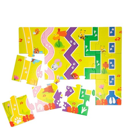 Puzzle Infantil Lisciani Giochi Granja 3D Montessori