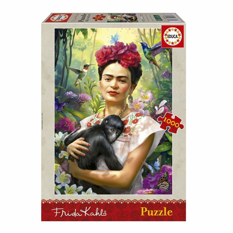 Juguete Construcción Motricidad Fina: Puzzle 1000 piezas montado y enmarcado