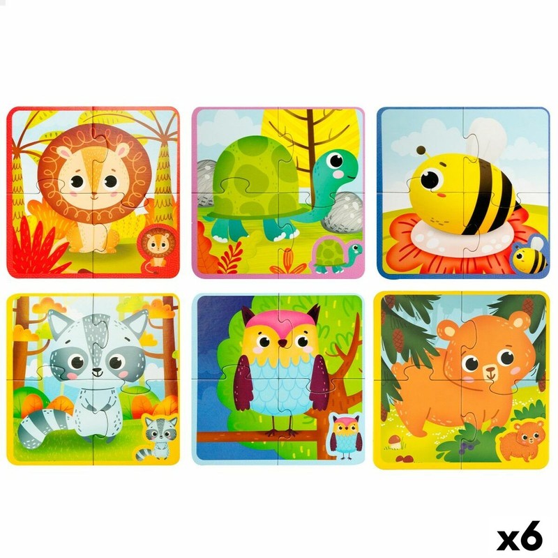 Puzzle Infantil Lisciani Giochi Táctil Montessori Animales - Compra online en MegaJuguetes