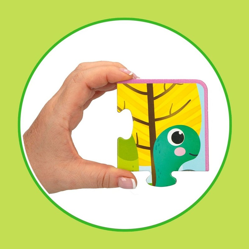 Puzzle Infantil Lisciani Giochi Táctil Montessori Animales