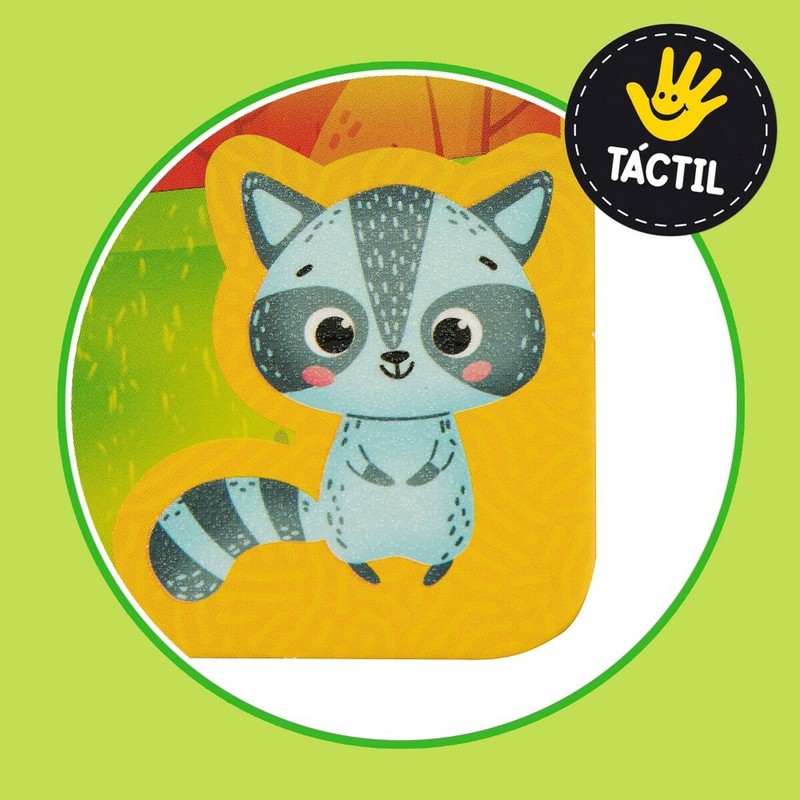 Puzzle Infantil Lisciani Giochi Táctil Montessori Animales