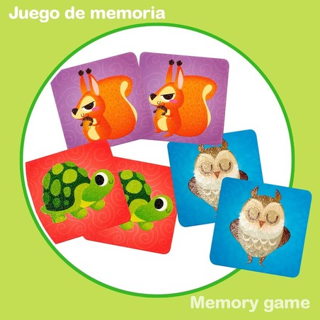 Juegos de Mesa Niños: Lisciani Giochi Memoria Táctil 24 Piezas