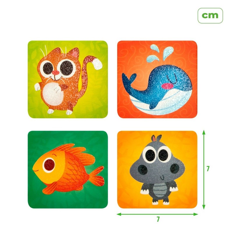 Juegos de Mesa Niños: Lisciani Giochi Memoria Táctil 24 Piezas