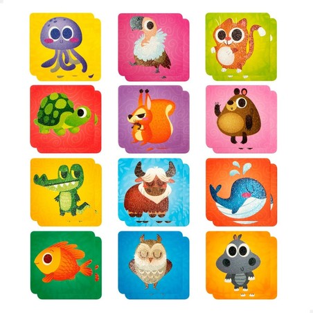 Juegos de Mesa Niños: Lisciani Giochi Memoria Táctil 24 Piezas
