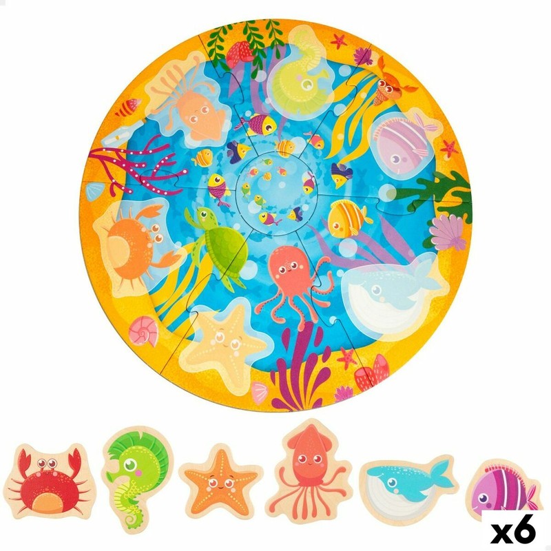 Puzzle Infantil Lisciani Giochi Marino - Método Montessori - Compra online en MegaJuguetes
