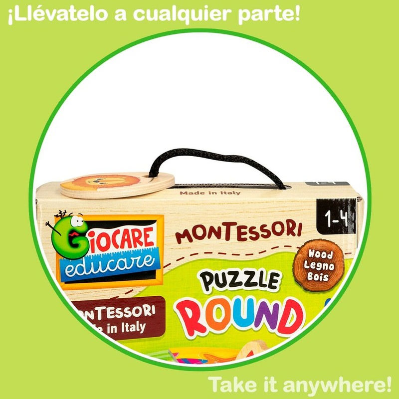 Puzzle Infantil Lisciani Giochi Marino - Método Montessori
