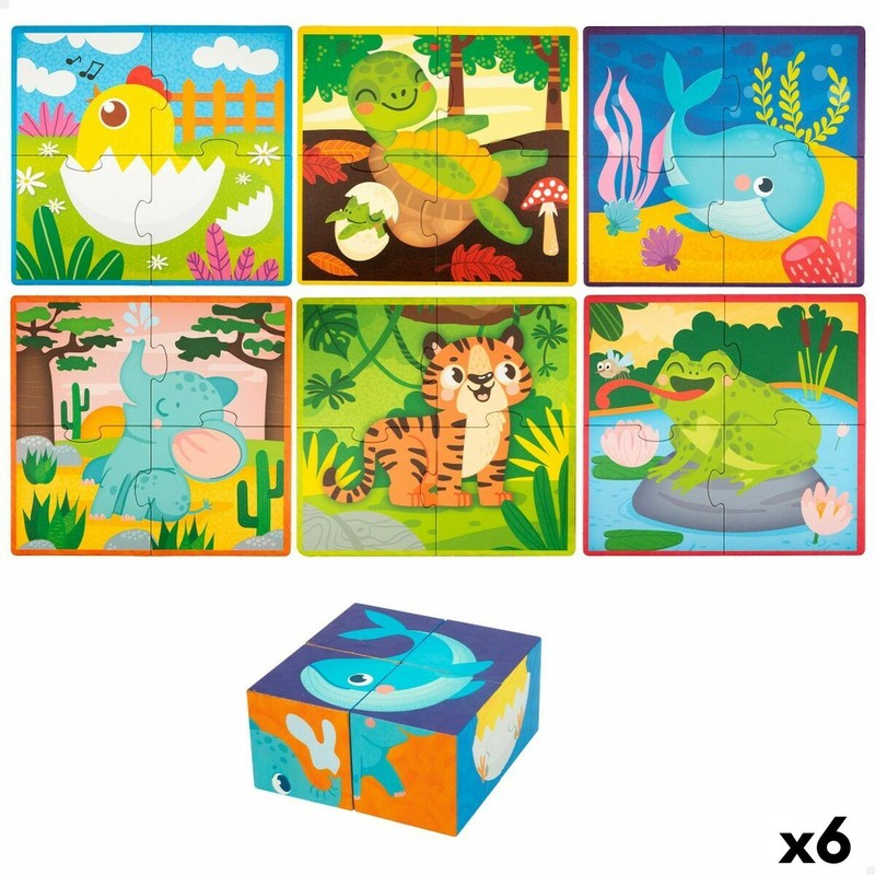 Puzzle Infantil Lisciani Giochi Animales Montessori - Compra online en MegaJuguetes