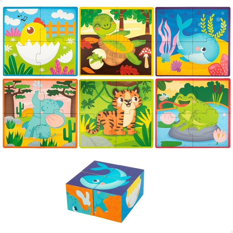 Puzzle Infantil Lisciani Giochi Animales Montessori