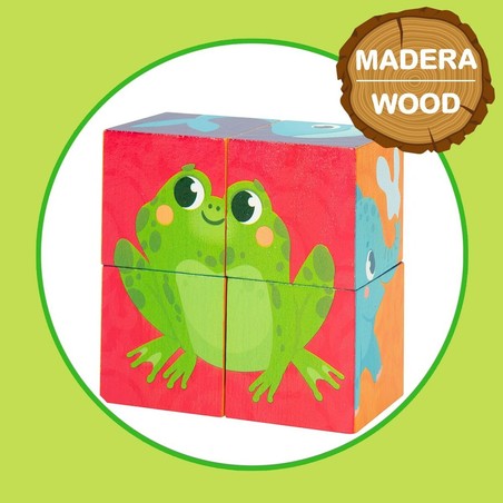 Puzzle Infantil Lisciani Giochi Animales Montessori
