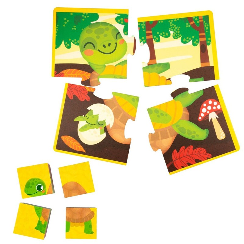 Puzzle Infantil Lisciani Giochi Animales Montessori