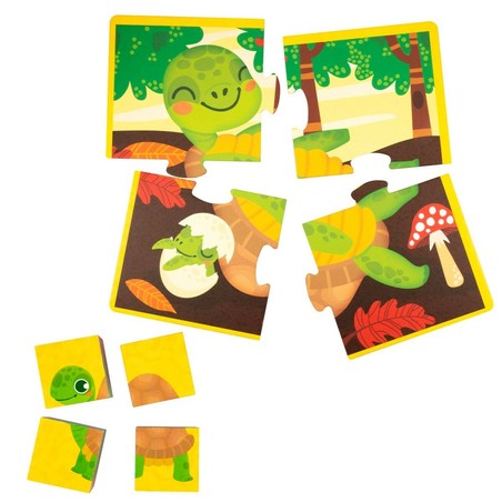 Puzzle Infantil Lisciani Giochi Animales Montessori