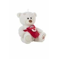Peluches Niños: Oso Blanco Suave 25 cm BigBuy Kids - Compra online en MegaJuguetes