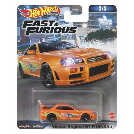 Coches Juguete Niños Hot Wheels Fast & Furious - Colección Premium