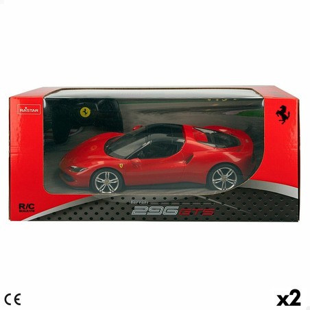 Coches Juguete Niños: Ferrari 296 GTS Radiocontrol 1:16 (Pack 2) - Compra online en MegaJuguetes