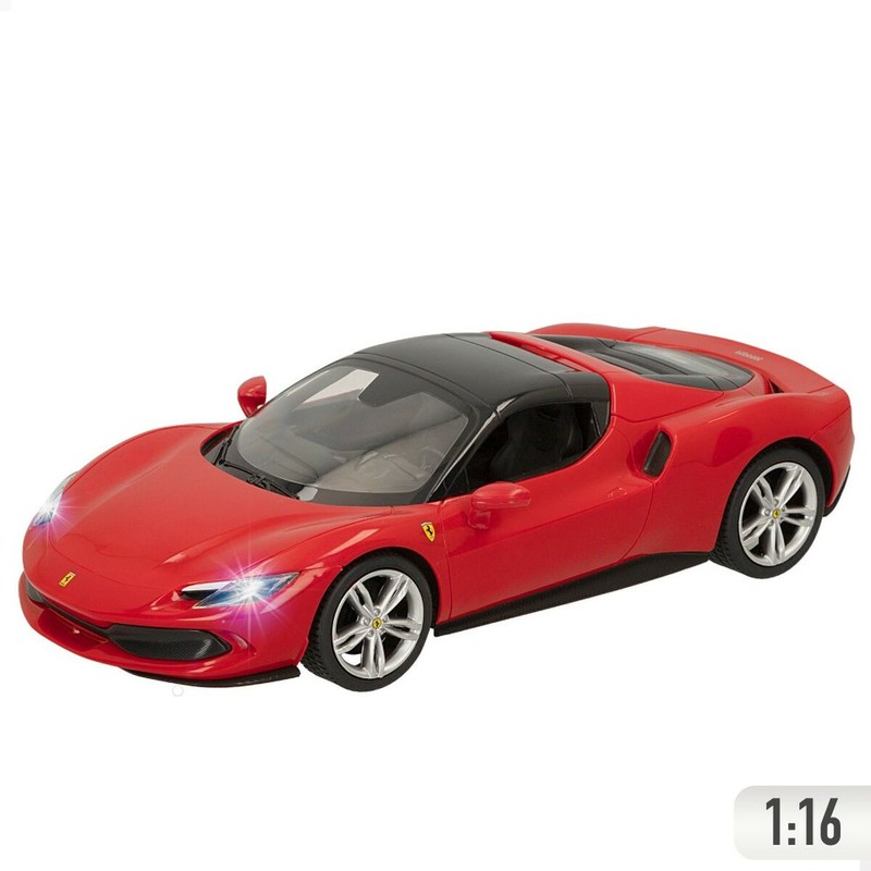Coches Juguete Niños: Ferrari 296 GTS Radiocontrol 1:16 (Pack 2)