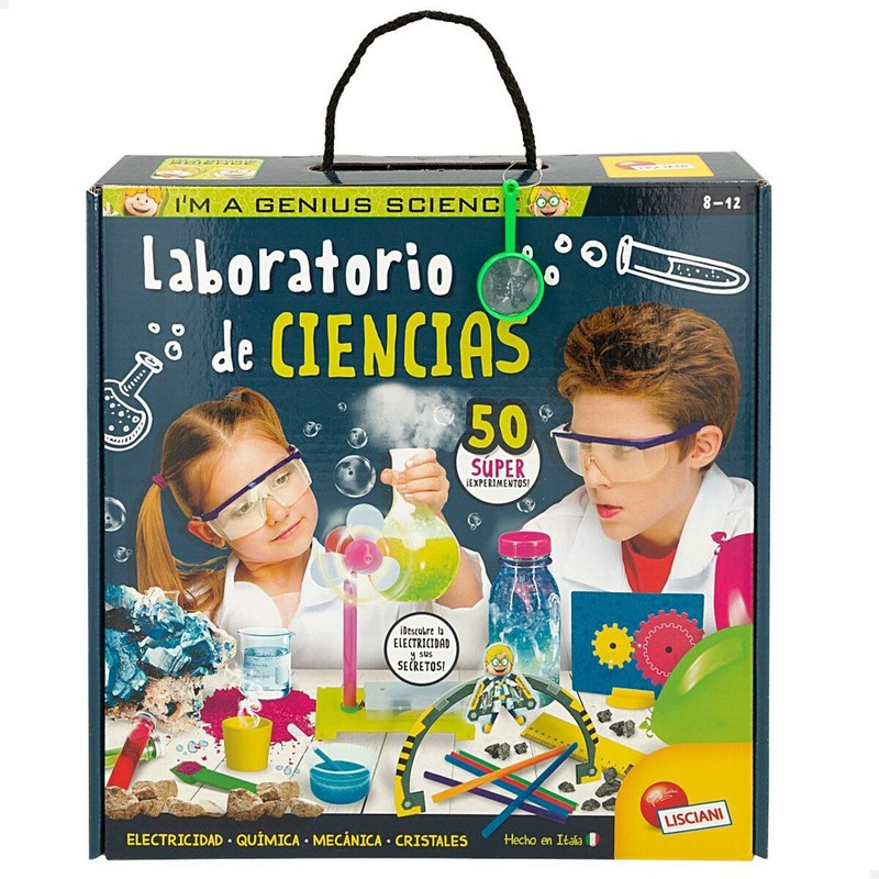 Juguetes Ciencia Niños Lisciani Giochi: Laboratorio 50 Experimentos
