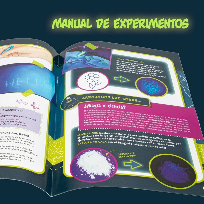 Juguetes Ciencia Niños Lisciani Laboratorio Oscuridad