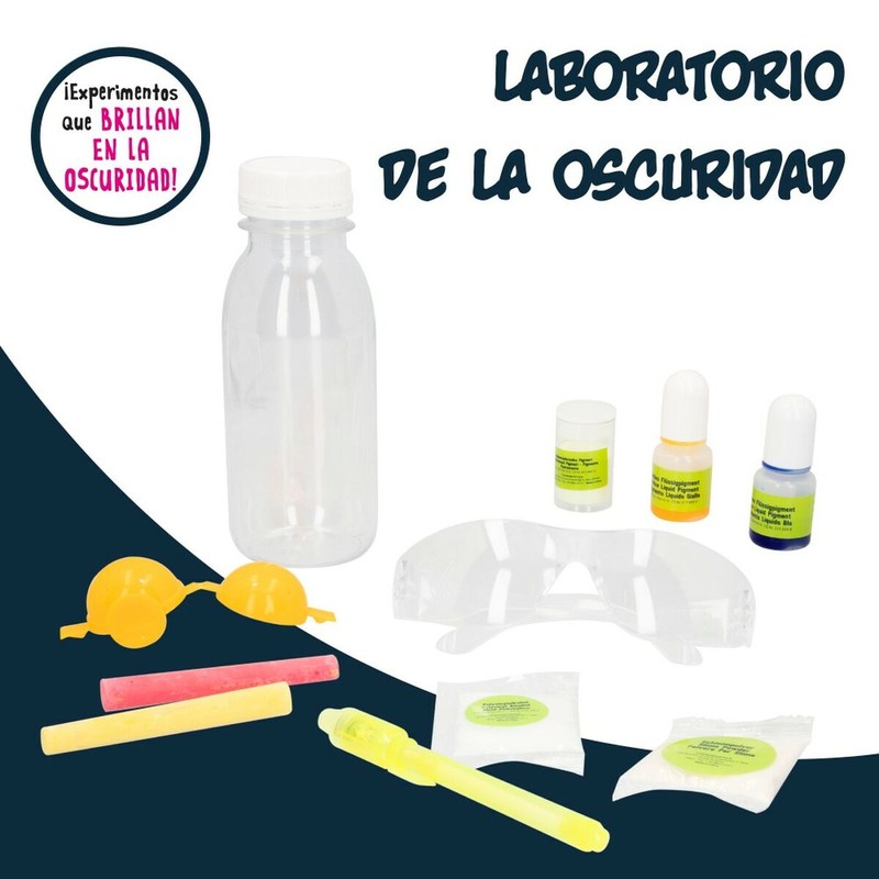 Juguetes Ciencia Niños Lisciani Laboratorio Oscuridad