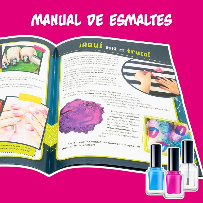 Juguetes Ciencia Niños: Kit Laboratorio Esmalte Lisciani Giochi