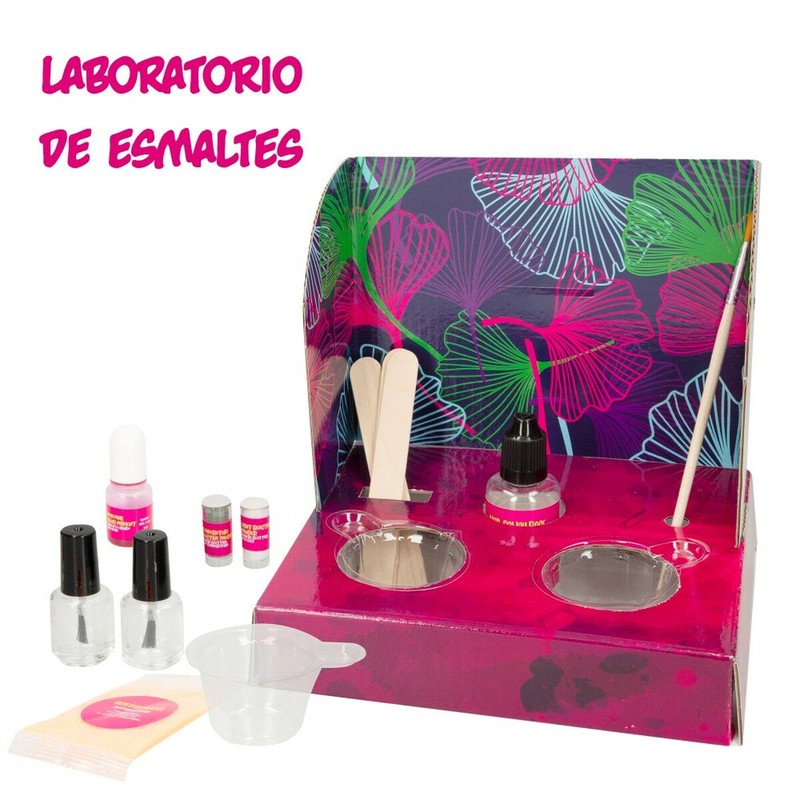 Juguetes Ciencia Niños: Kit Laboratorio Esmalte Lisciani Giochi
