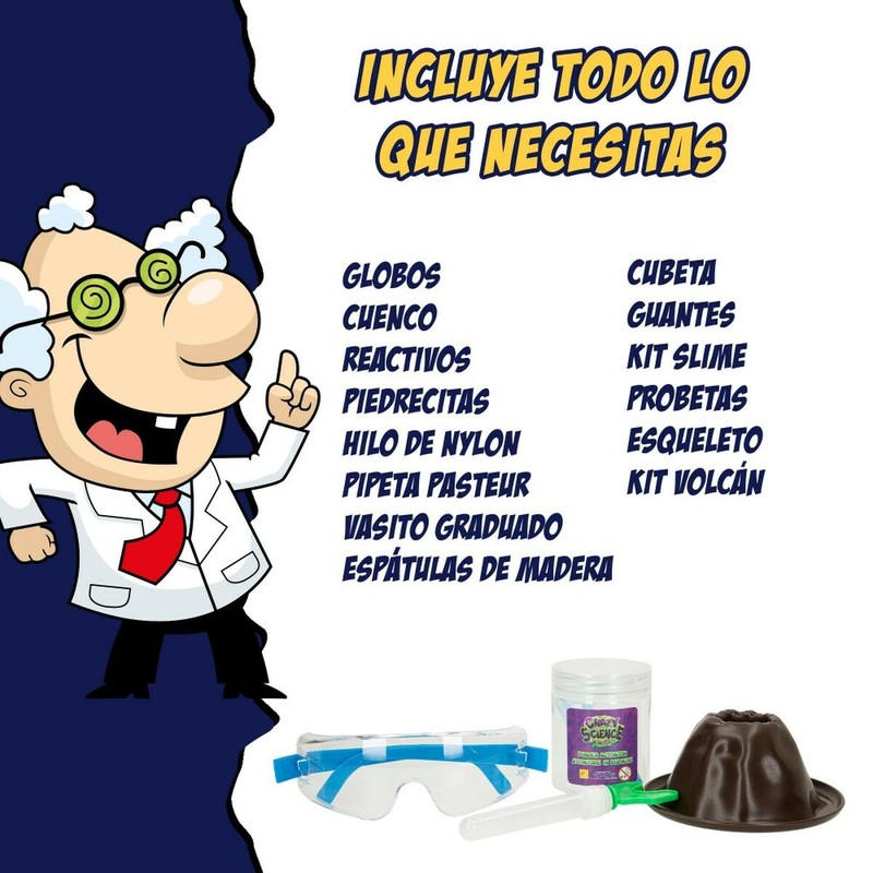 Juguetes Ciencia Niños: Laboratorio Científico Loco Lisciani Giochi